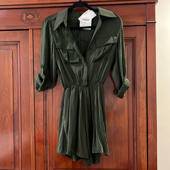 Alice & Olivia silk romper - Picture 1 of 16